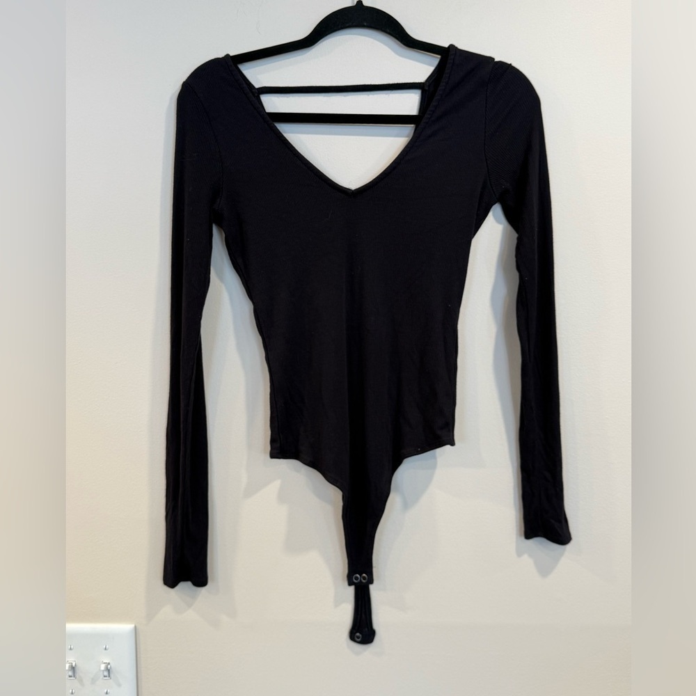 🔥Abercrombie & Fitch Black Long Sleeve Women's BodySz S EUC🔥